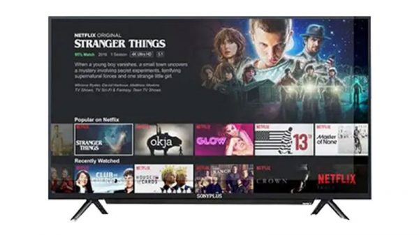 Sony Plus 43 Inch Smart Double Glass Voice Control LED TV with Free Wall Mount Price in Bangladesh