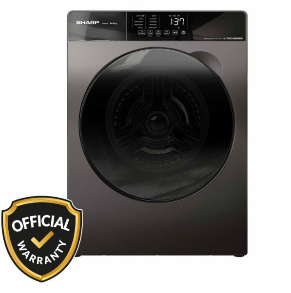 Sharp 8.5 KG Full Auto Front Loading Inverter Washing Machine Price- Pickaboo